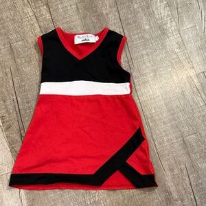 5/$15 Stylish Red and Black Kids Dance Dress
Cheer sz 2T